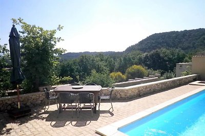 Villa mit privatem Pool, Blick auf den...