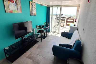 Apartment in Port Nature mit Meerblick