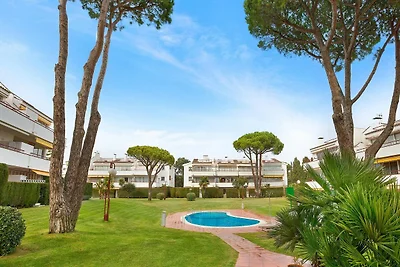 Apartment für 4 Personen mit Pool