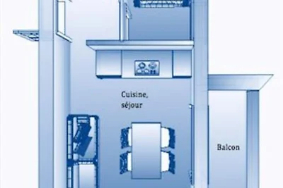 2-Zimmer-Ferienwohnung für 4 Personen, 2-Ster...