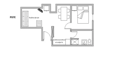 Moderne Dachgeschosswohnung · Am Fuße der Ski...