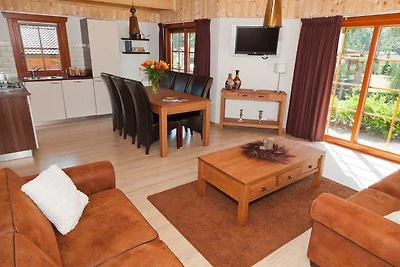 Chalet legno, microonde combinato
