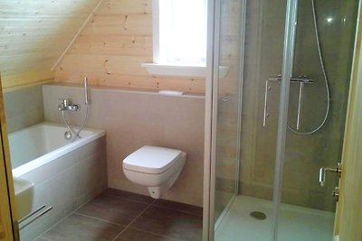 Casa di legno con sauna a Küstelberg