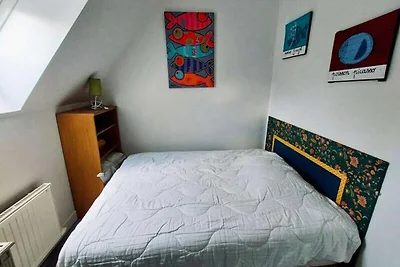 Haus in Trégastel in der Nähe der rosa...