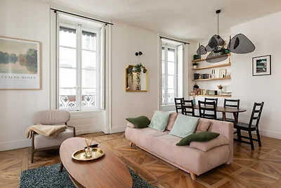 Luminoso Appartamento 2BR/4P - Bellecour/Plac...