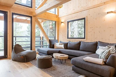 Superior-Chalet mit Sauna und Hottub