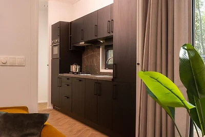 Elegant houten vakantiehuisje voor 4 personen...