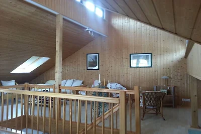 W Jabel nad rzeką Müritz, tuż przy wodzie