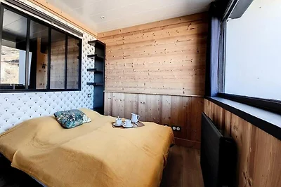 Wohnung in Fontanettes mit Bergblick