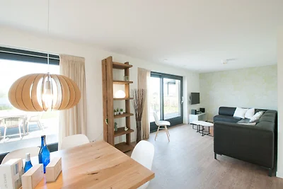 Lodge dal design moderno con microonde...