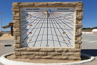 Das Chalet El Palmar in der Nähe des Meeres