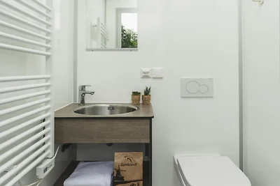 Zuna Bell Zelt in der Nähe des Flusses Regge