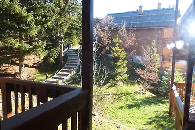 Apartment in Méribel mit Bergblick