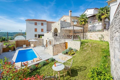 Ferienhaus Pazin mit Poolblick