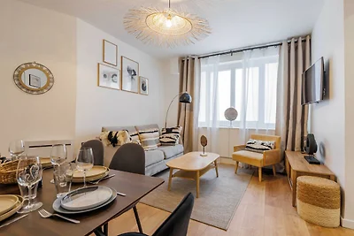 Modern appartement - 2BR/6P - Canal St-Martin