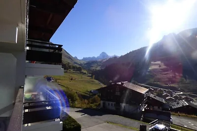 Apartment in den Alpen mit Panoramablick