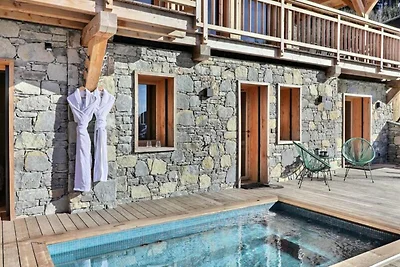 Chalet in Les Gets mit Panoramablick