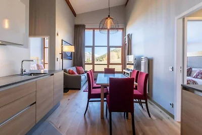 Apartment in Arc mit Blick auf den Mont Blanc