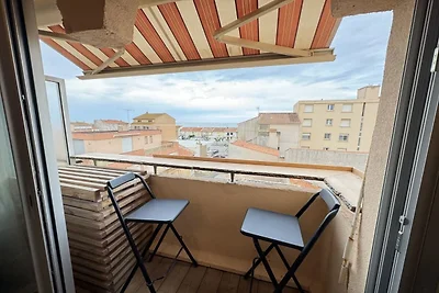 Duplex met zeezicht vlakbij het strand
