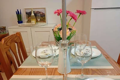 Appartement aan het strand in Cascajos voor 3