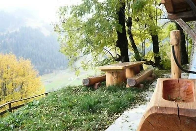 Chalet in Arèches mit Blick auf die Alpen