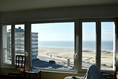 Wohnung in Koksijde mit Blick auf die Küste