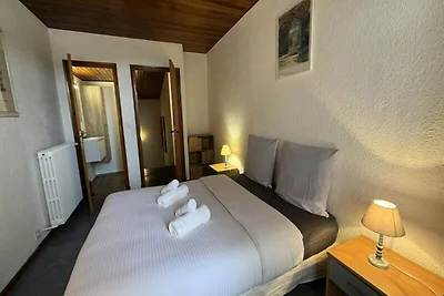 Apartment in Valberg mit Bergblick