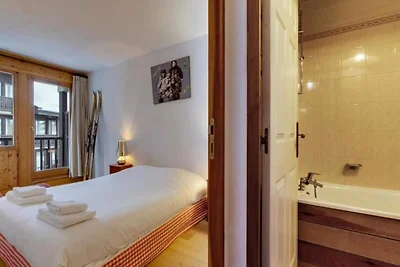 Komfortable Wohnung am Fuße der Pisten, überd...