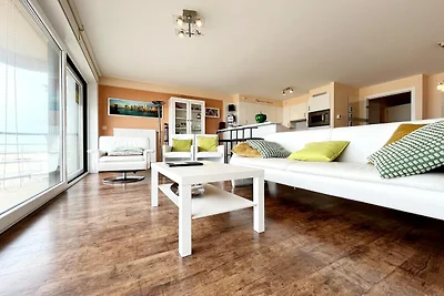 Appartement in Wenduine met Zeezicht