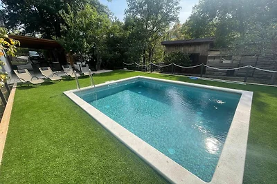 Ferienhaus mit privatem Pool