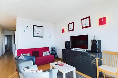 Appartement in Les Sables met uitzicht op zee