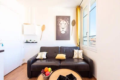 Studio met airconditioning in het hart van...