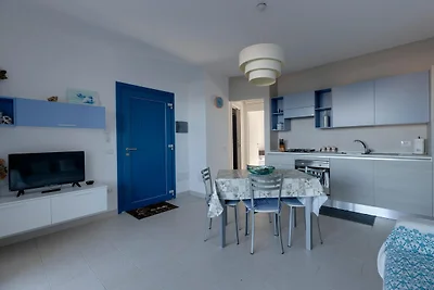 Meerblick mit Klimaanlage und Garten