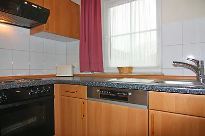 Appartement in Orth bij haven en vuurtoren