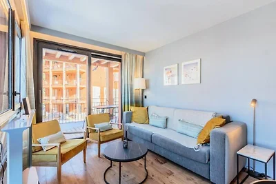 Apartment in Les Arcs mit Spa und Aussicht