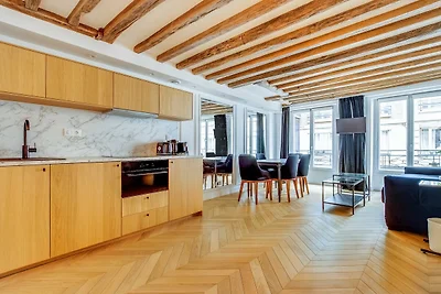 2BDR/5P appartement au centre de Paris in dow...