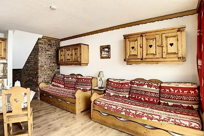 Apartment in Les Menuires mit Ski-Zugang