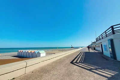 Appartement in Le Tréport met Havenzicht