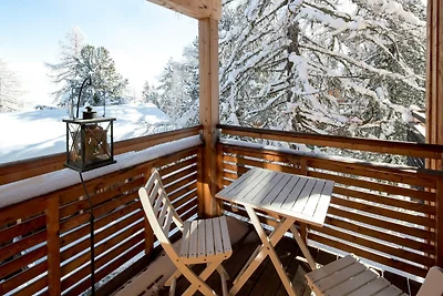Holzchalet mit Infrarotsauna