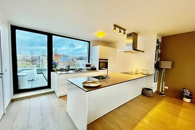 Funkelndes Antwerpener Penthouse in der Nähe ...