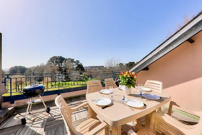 Apartment in Arzon mit Blick auf den Strand v...