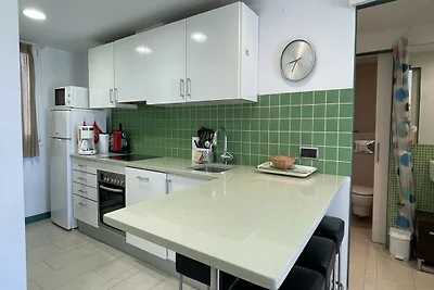 Appartement aan strand L'Estartit met zwembad