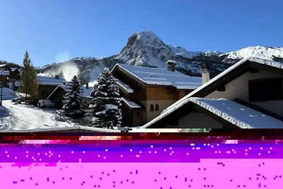 Chalet in Les Places met toegang tot de...