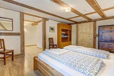 Hütte in Lassan mit Schwimmbecken