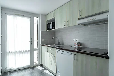 Duplex met toegang tot het strand