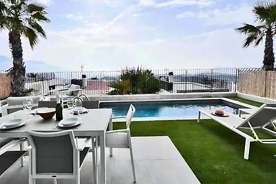Villa a Polop Hills con Piscina Privata