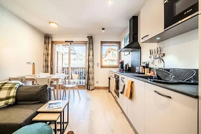 Apartment in Morzine mit Bergblick