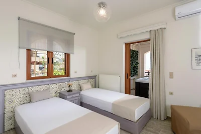 Villa mit Whirlpool, Aussicht in Rethymno