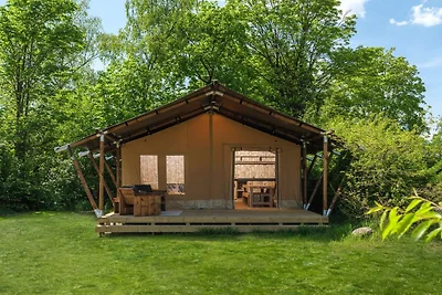 Premium-Safari-Zelt mit extra großer Terrasse