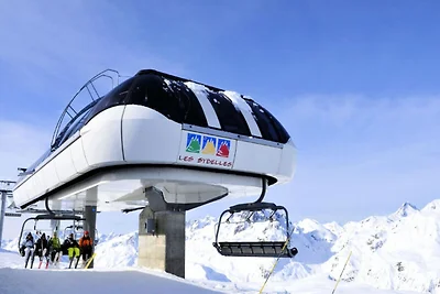 Appartement in Le Corbier bij skipistes